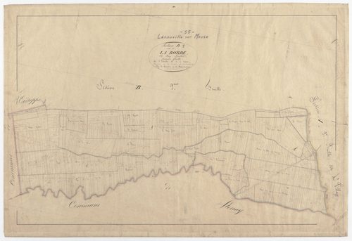 LANEUVILLE-SUR-MEUSE - Section B - de la Borde - feuille 01