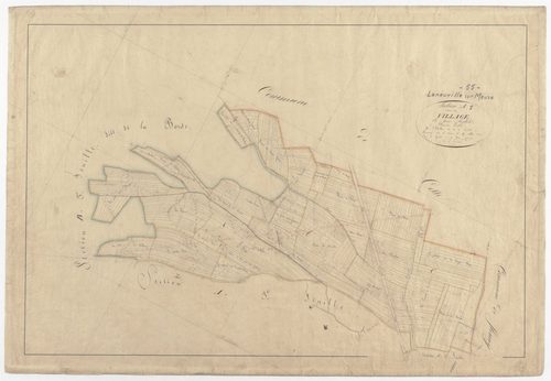 LANEUVILLE-SUR-MEUSE - Section A - du Village - feuille 01