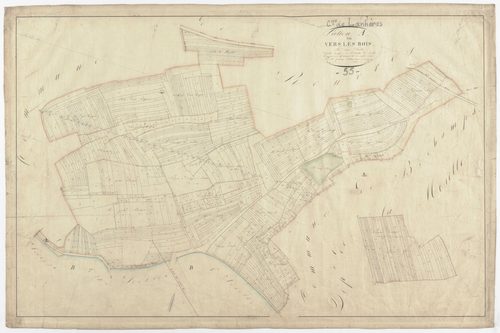 LANHERES - Section A - vers les Bois - feuille U
