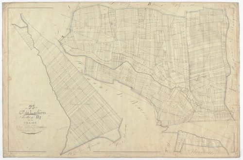 LANHERES - Section B - du Village - feuille 02