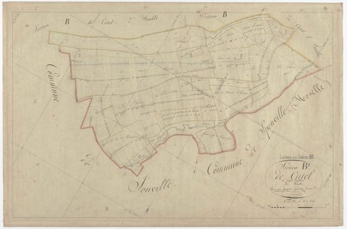 LATOUR-EN-WOEVRE - Section B - de Cutel - feuille 03
