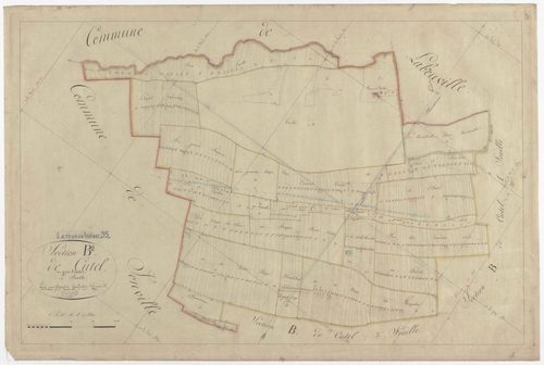 LATOUR-EN-WOEVRE - Section B - de Cutel - feuille 02