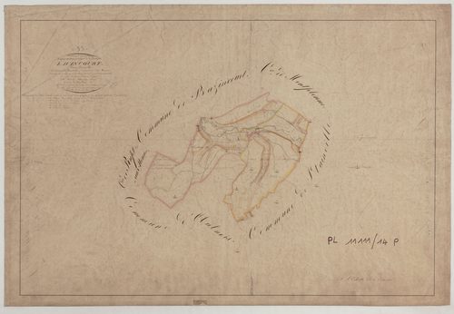 LAVINCOURT - Tableau d'assemblage feuille 01
