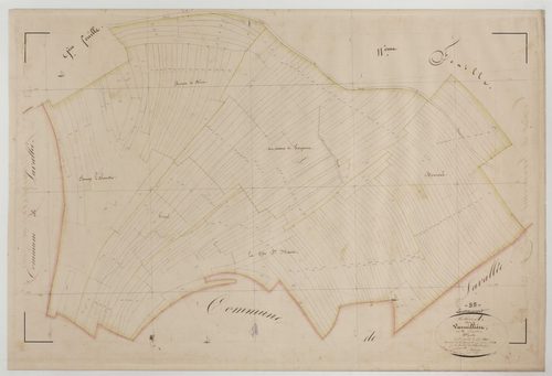 LEVONCOURT - Section A de la Vermillière feuille 12