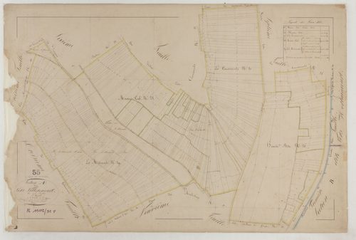 LIGNY-EN-BARROIS - Section A vers Villeroncourt feuille 08