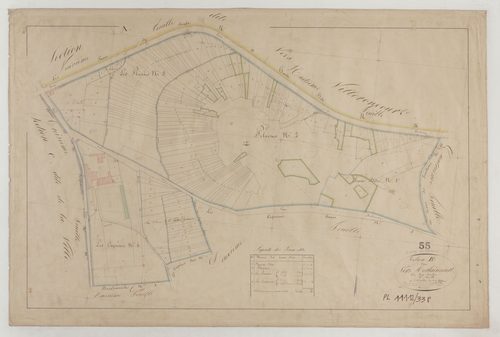 LIGNY-EN-BARROIS - Section B vers Morlaincourt feuille 01