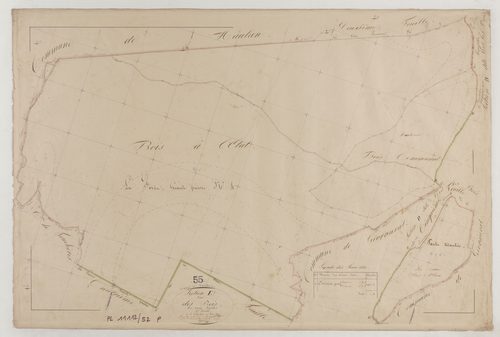 LIGNY-EN-BARROIS - Section E des Bois feuille 03