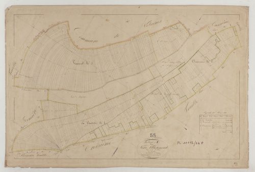 LIGNY-EN-BARROIS - Section A vers Villeroncourt feuille 02