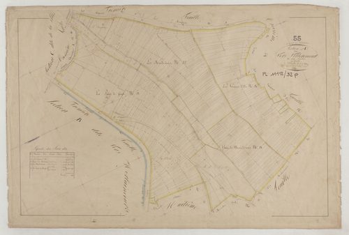 LIGNY-EN-BARROIS - Section A vers Villeroncourt feuille 09