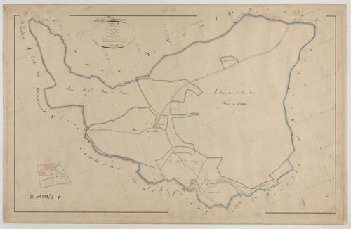 LISLE-EN-BARROIS - Section B de Lamermont feuille 01