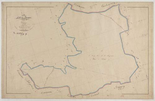 LISLE-EN-BARROIS - Section B de Lamermont feuille 04