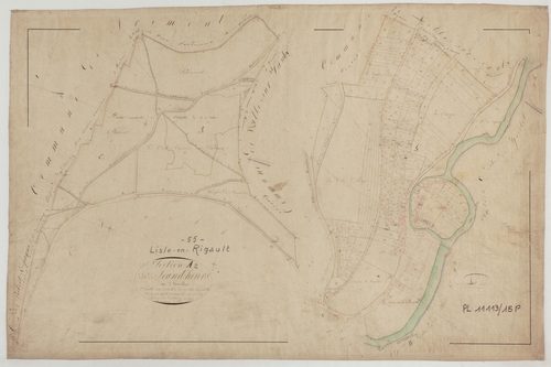 LISLE-EN-RIGAULT - Section A de Jeand'heurs feuille 02