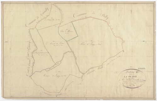 LOISON - Section B - de la Prairie - feuille 03