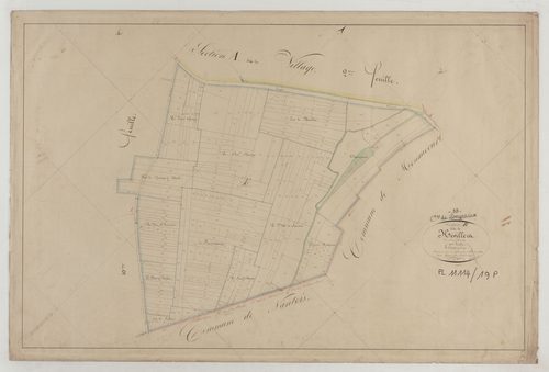 LONGEAUX - Section B de Hévillers feuille 11
