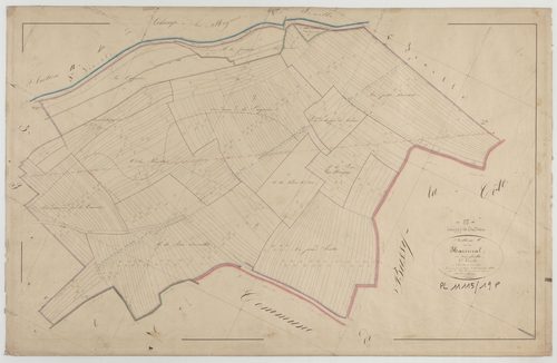 LOUPPY-LE-CHÂTEAU - Section C de Harinval feuille 02