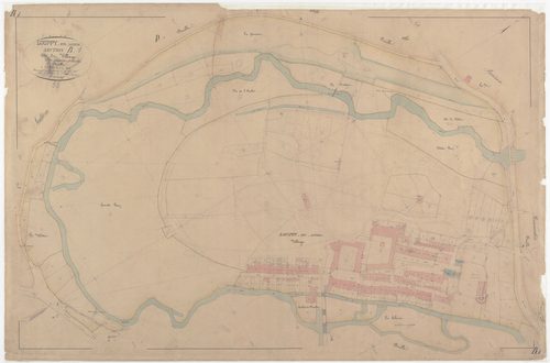 LOUPPY-SUR-LOISON - Section B - du Village - feuille 01