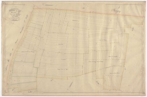 LOUPPY-SUR-LOISON - Section A - de la Corbeillière - feuille 03