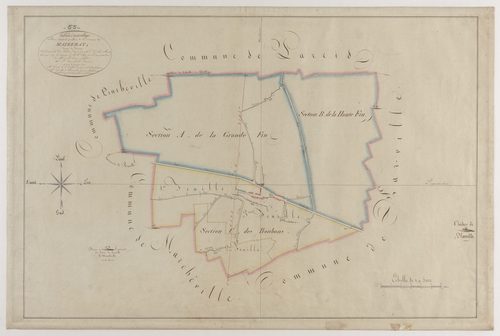 MAIZERAY - Tableau d'assemblage - feuille 01