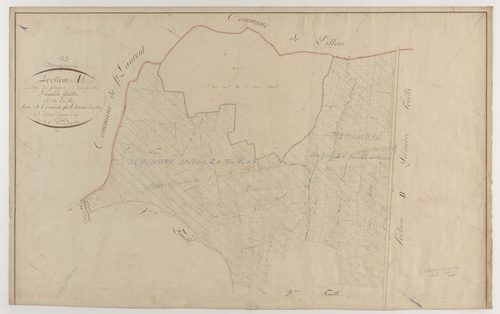 MANGIENNES - Section A - des Forages - feuille 01