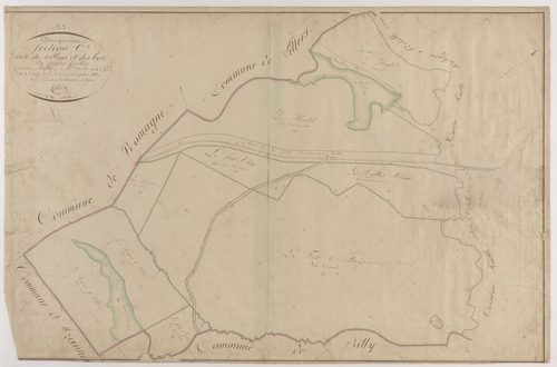MANGIENNES - Section C - du Village et des Bois - feuille 04