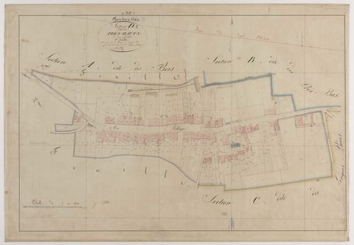 MANHEULLES - Section D - des Prés-Hauts - feuille 01