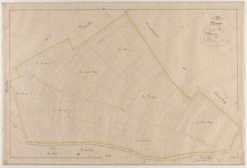 MARRE - Section A - du Village - feuille 05