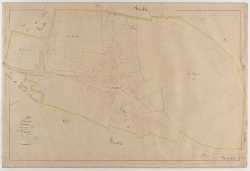 MARRE - Section A - du Village - feuille 07