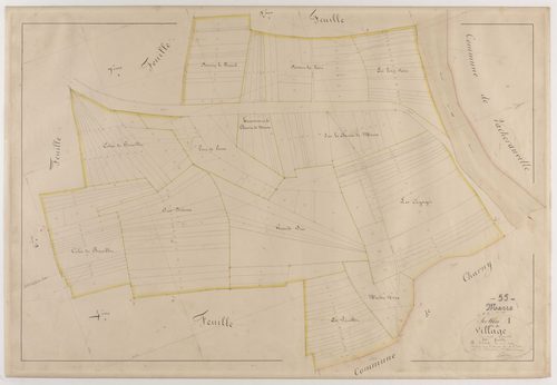 MARRE - Section A - du Village - feuille 03