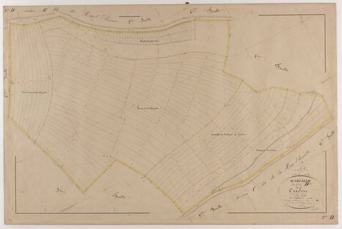 MARVILLE - Section D - du Crédon - feuille 02