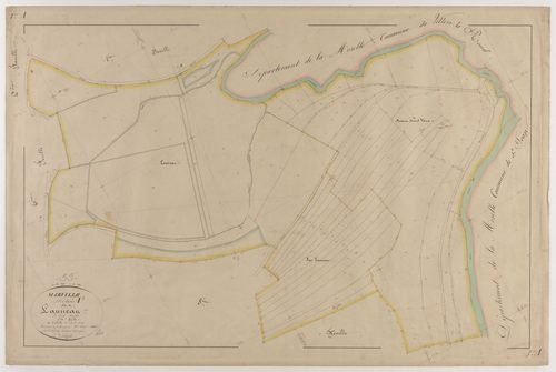 MARVILLE - Section A - de Launeau - feuille 07