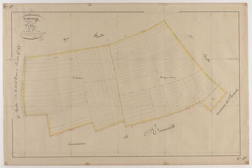 MARVILLE - Section F - de la Ville - feuille 02