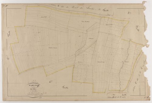 MARVILLE - Section F - de la Ville - feuille 07