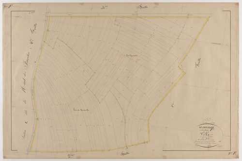 MARVILLE - Section F - de la Ville - feuille 03