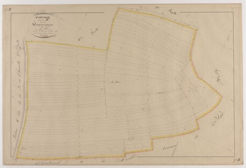 MARVILLE - Section B - des Tournions - feuille 07