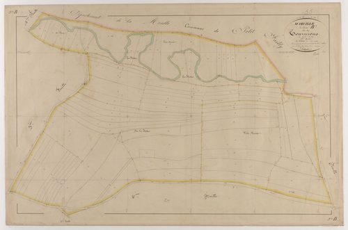 MARVILLE - Section B - des Tournions - feuille 05
