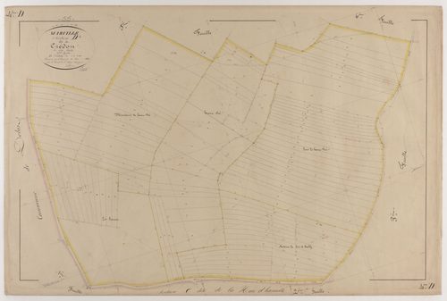 MARVILLE - Section D - du Crédon - feuille 04