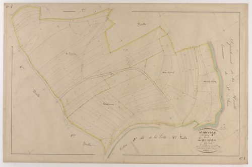 MARVILLE - Section A - de Launeau - feuille 08