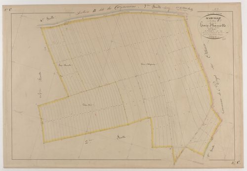 MARVILLE - Section C - la Haie d'Hamelle - feuille 03