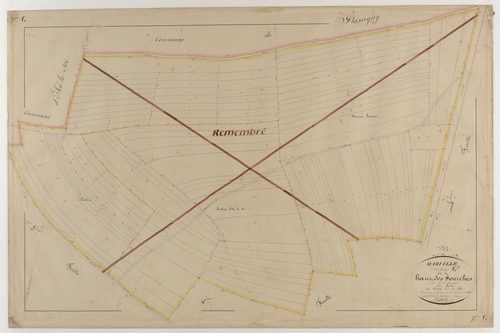 MARVILLE - Section G - Haut des Fourches - feuille 07