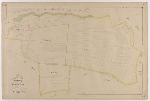MARVILLE - Section B - des Tournions - feuille 03