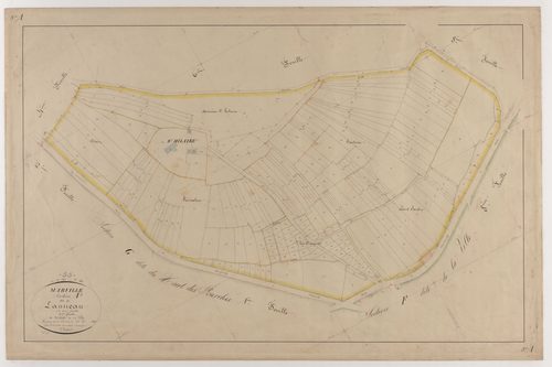 MARVILLE - Section A - de Launeau - feuille 05