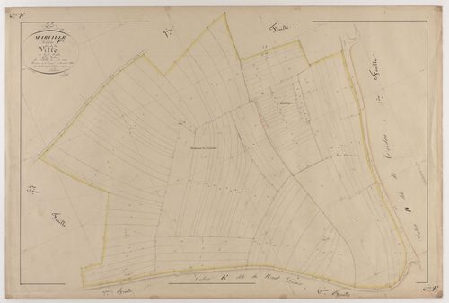 MARVILLE - Section F - de la Ville - feuille 06