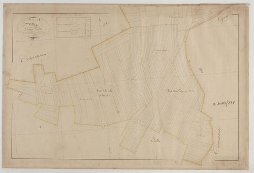 MAULAN - Section A du Village feuille 01