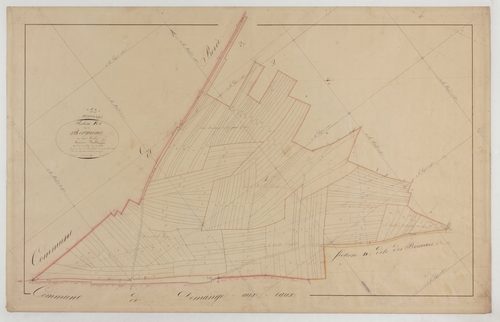 MAUVAGES - Section E de Bermont feuille 01