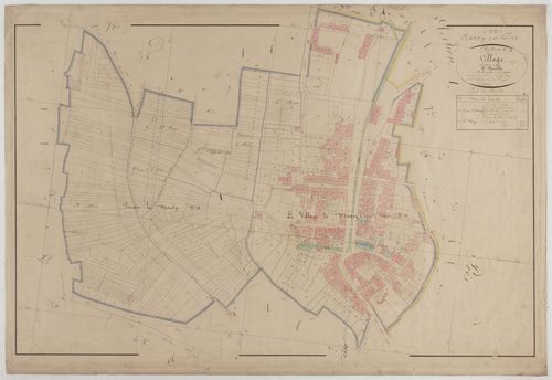 MAXEY-SUR-VAISE - Section C du Village feuille 08