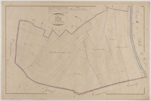 MAXEY-SUR-VAISE - Section C du Village feuille 01