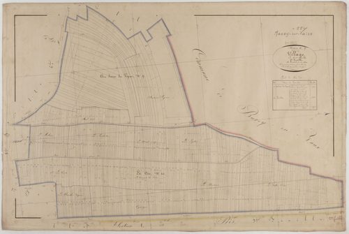 MAXEY-SUR-VAISE - Section C du Village feuille 07