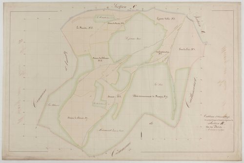 MAXEY-SUR-VAISE - Section PA des Bois feuille U