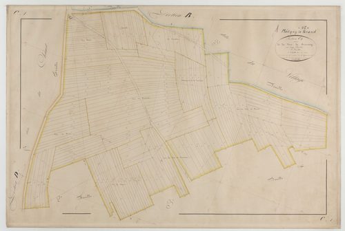 MELIGNY-LE-GRAND - Section C Voie de Broussey feuille 01