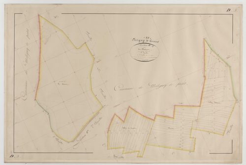 MELIGNY-LE-GRAND - Section D du Chanôt feuille 03